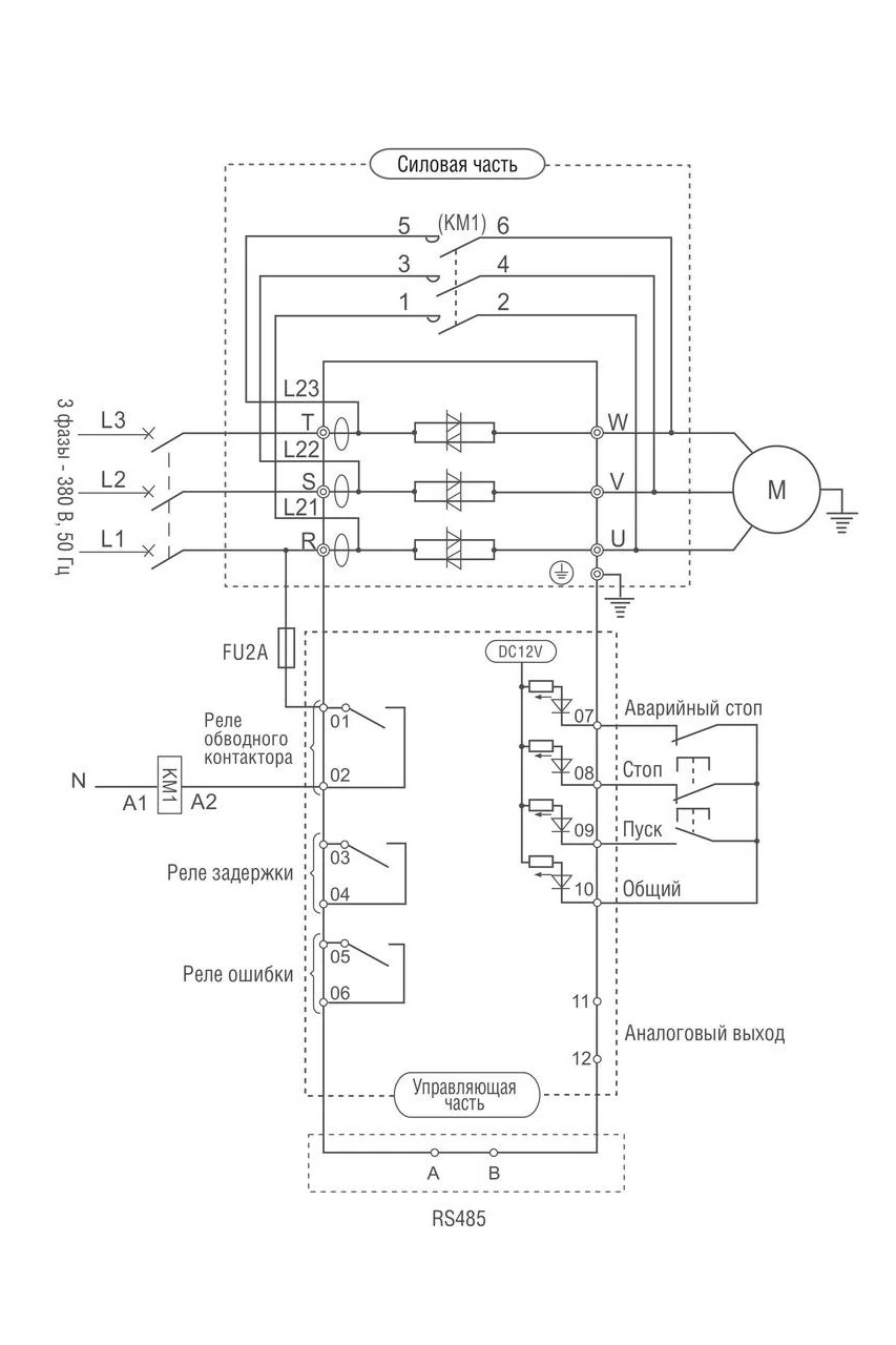 Устройство плавного пуска SSI-355/710-04 355 кВт