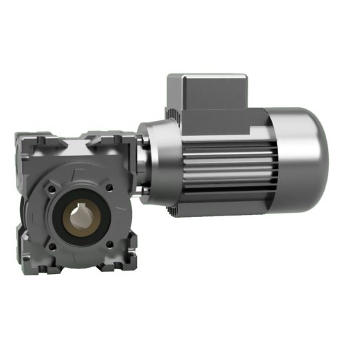 Червячный мотор-редуктор CVR030 (i=10) IEC63B14 MS631-4 0,12kW